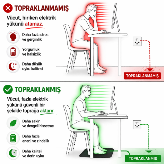 Velorin Topraklama Matı – Doğal Denge & Derin Rahatlama